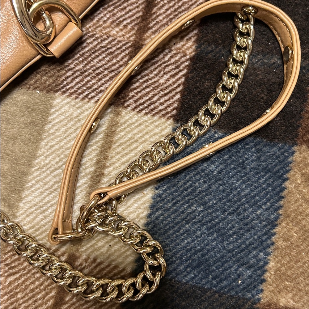 Rebecca Minkoff Camel Leather Crossbody Bag - Picture 14 of 14